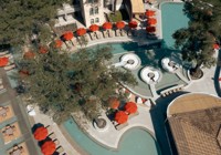 Aerial View Of The Zeus Eleva Kassandra Lagoon