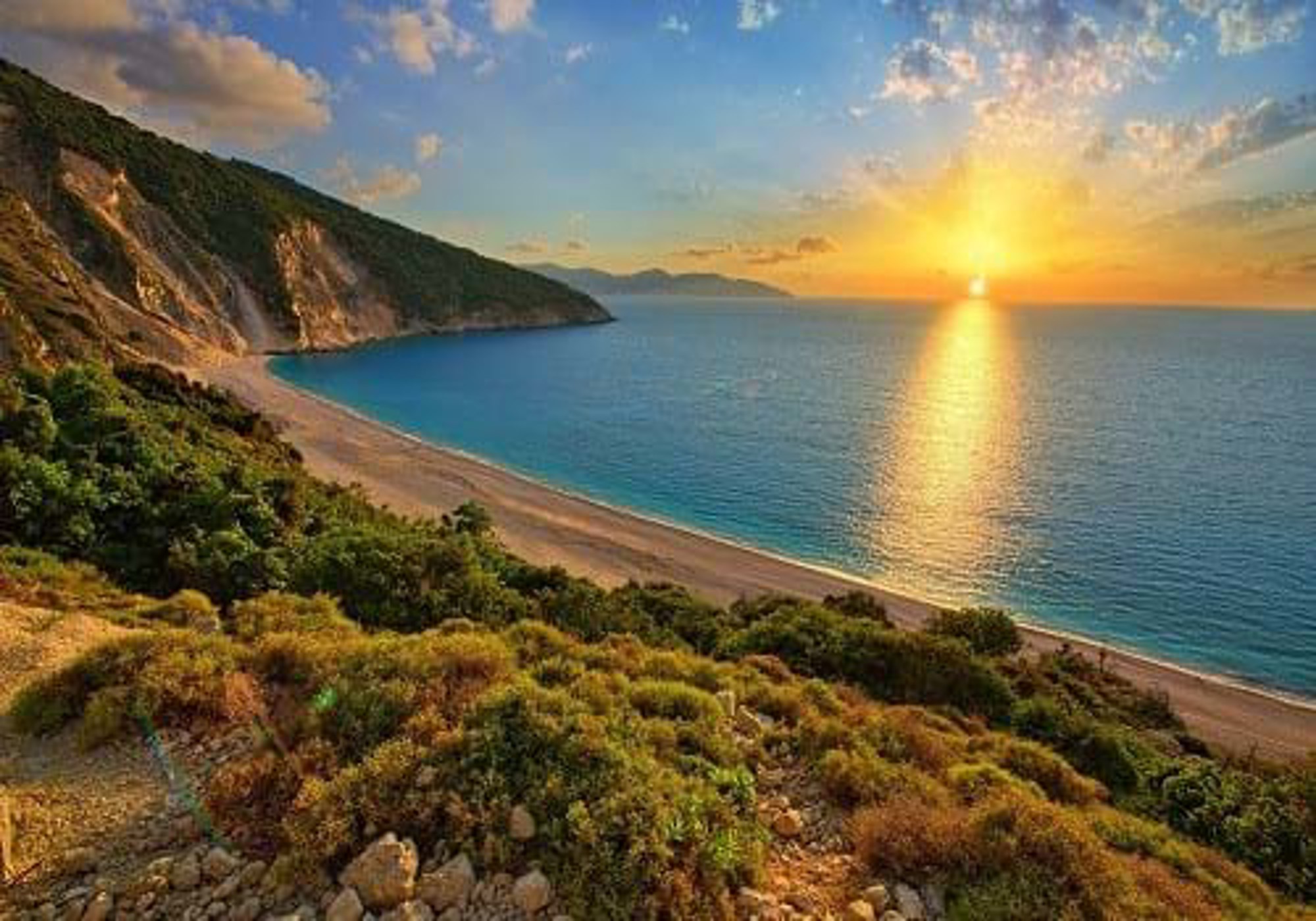 Myrtos Beach 