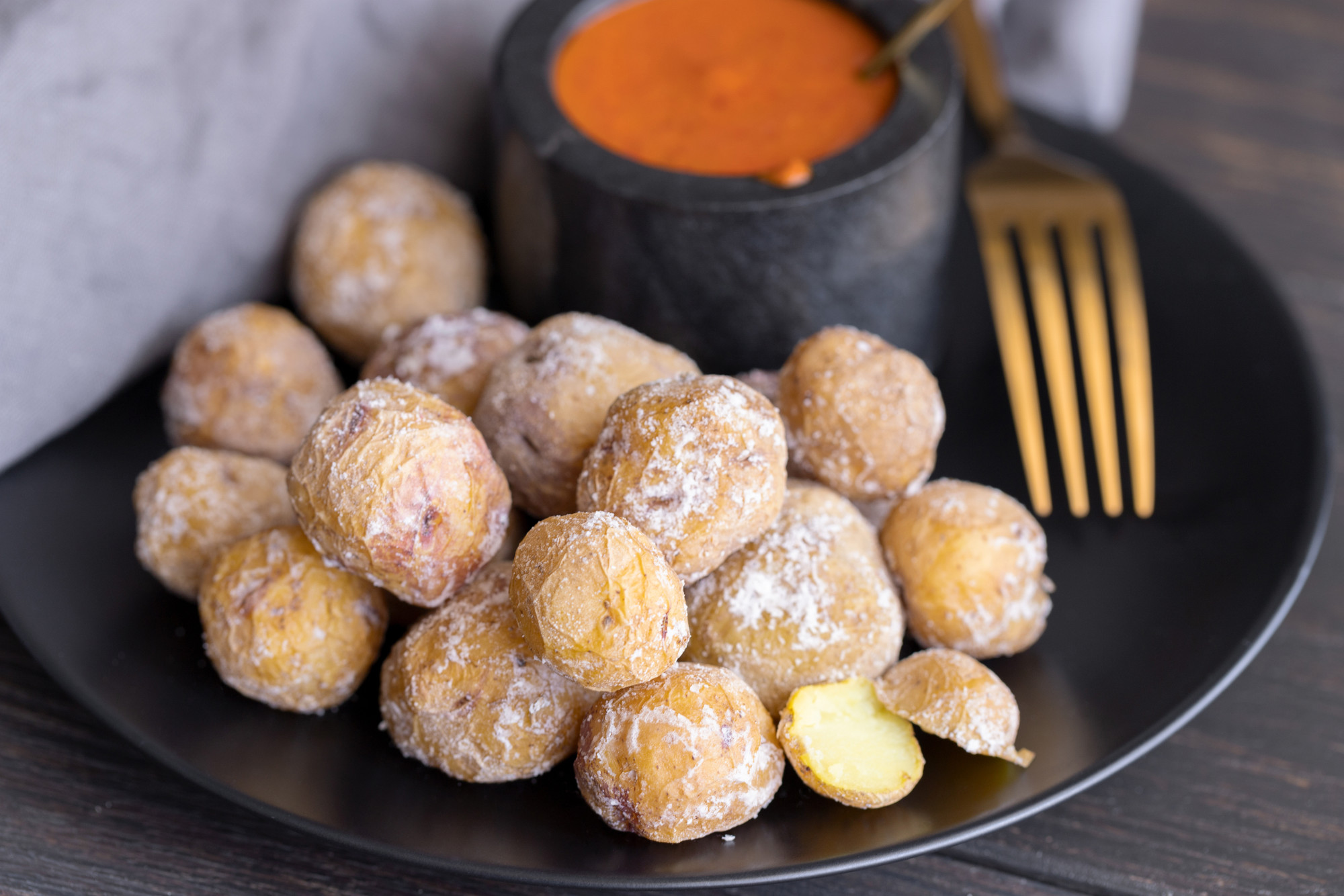 Canary Island food: Be brave - sample a wrinkly potato!