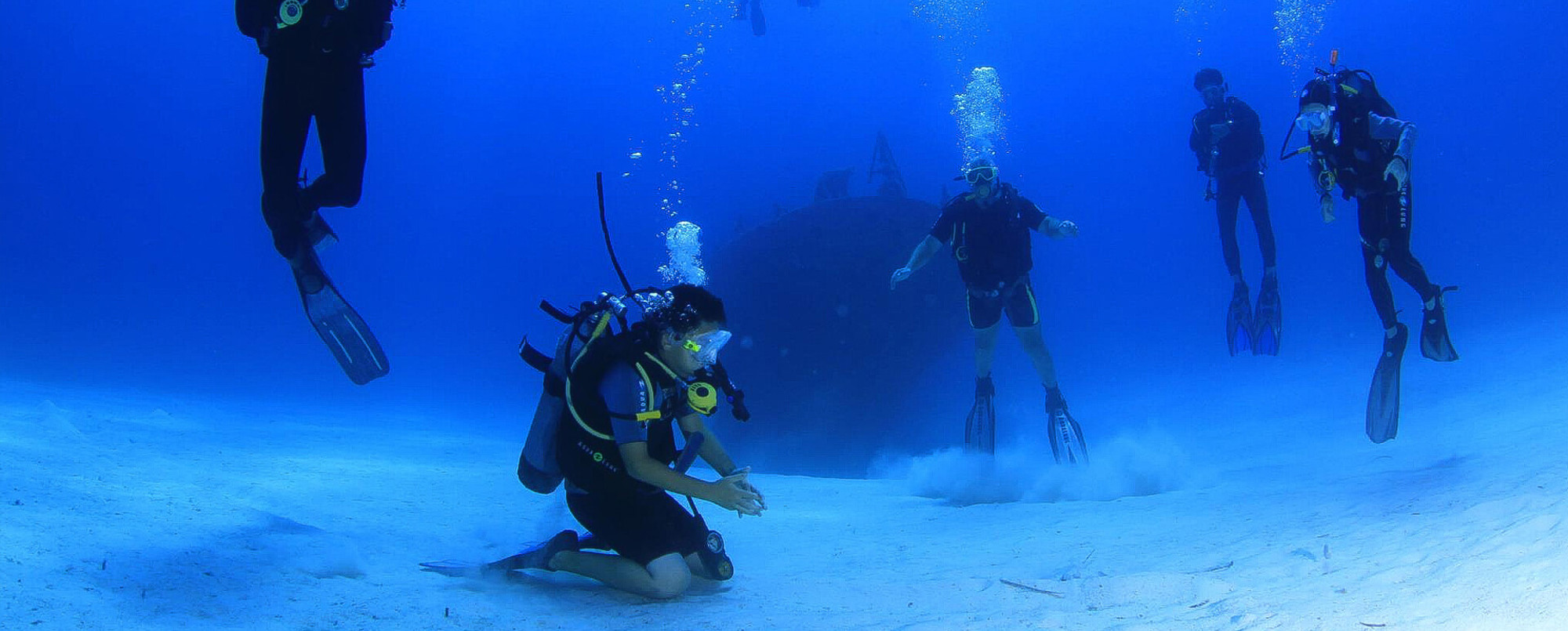 Scuba diving