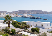 Facade of Porto Mykonos