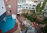 Santa Marina Hotel, Swimming pool over view