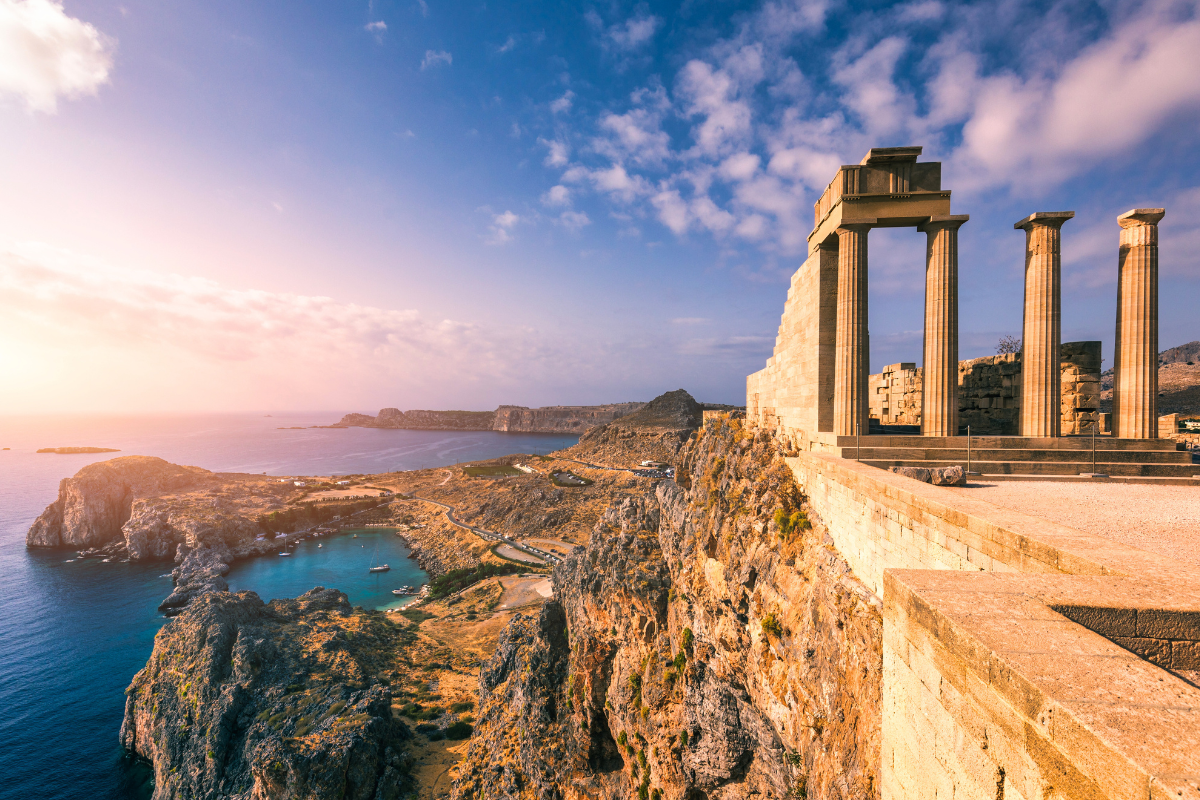 Athens Greece in February