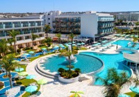 Outdoor pools at Faros Hotel
