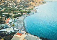Aerial View Of Astoria Hotel Agia Galini